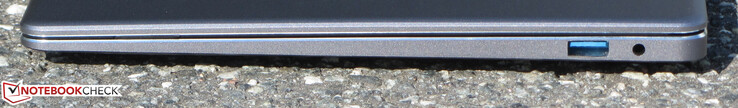 Правая сторона: USB 3.2 Gen 1 Type-A, аудио разъем