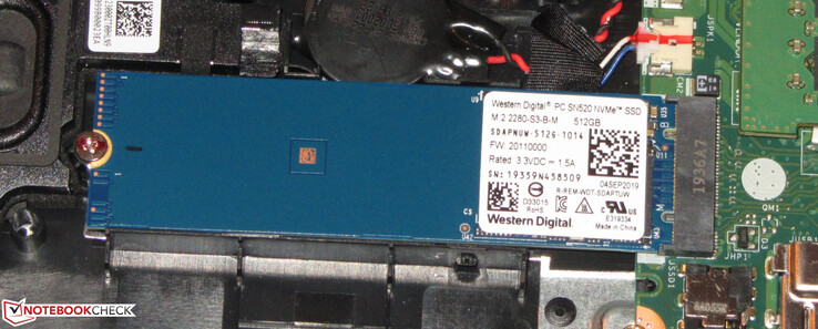 SSD выступает в качестве системного накопителя