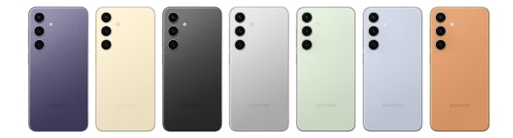 Samsung Galaxy S24 - расцветки корпуса