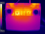 Максимальный нагрев - низ (Optris PI 640)