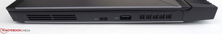 Справа: USB 3.0 Type-C, USB 3.0 Type-A