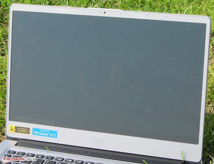 Поведение экрана ноутбука на улице при солнечной погоде