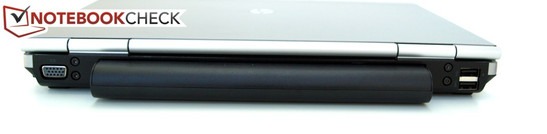 Сзади: VGA, 2x USB 2.0