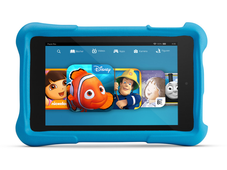 В обзоре: Amazon Kindle Fire HD 6 Kids Edition. Планшет предоставлен для тестирования немецким отделением Amazon.