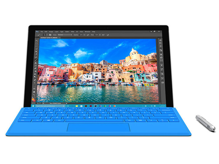 В обзоре: Microsoft Surface Pro 4 (Core i5, 128 ГБ). Планшет предоставлен для тестирования магазином Notebooksbilliger.