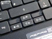 Отдельно расположенные клавиши курсора способствуют хорошей печати.