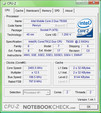 CPU-Z-информация о Sony Vaio VGN-SZ71WN/C