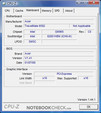 CPU-Z информация о Acer TravelMate 6592G