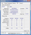 CPU-Z информация о Acer TravelMate 6592G