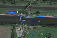 GPS трек Honor 5C: мост