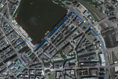 GPS на Apple iPhone SE (город)