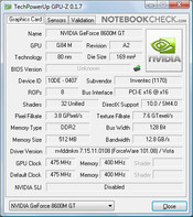 Znote 6625WD: Информация о графическом процессоре