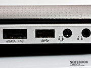 eSATA и USB 3.0 для бытрого обмена данными.