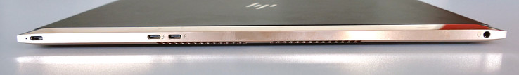 Сзади: 1 порт USB Type-C Gen. 1, 2 порта USB Type-C Gen. 2 + Thunderbolt 3, 3.5-мм аудиоразъем