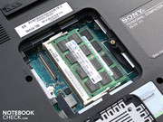 Оперативная память стандарта DDR3  (2 х 4096) установлена в два слота.