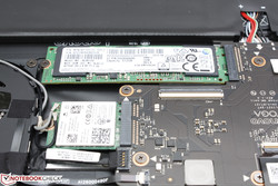 Используется SSD типоразмера M.2 2280