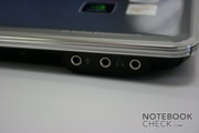 Этот ноутбук предлагает специальную функцию - два порта для наушников.