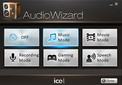 Панель управления AudioWizard
