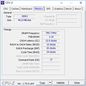 CPU-Z: ОЗУ
