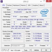CPU-Z: Процессор