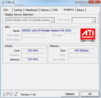 Информация о системе CPUZ ATI GPU