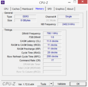 CPU-Z: Оперативная память