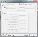 Системная информация: CPUZ RAM