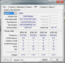 Системная информация: CPUZ RAM SPD