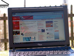 Fujitsu-Siemens Lifebook P7230 использование вне помещения