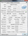 Информация о системе GPUZ Intel HD