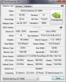 Информация о системе: CPUZ GT 540M
