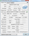 Информация о системе GPUZ Intel HD 3000