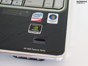 Под «капотом» HDX16 имеется двухъядерный процессор Intel и графическая карта Geforce 9600M GT.