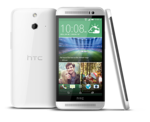 HTC One E8 доступен в белой или черной расцветке.