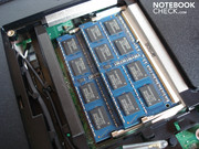 Оба слота RAM уже имеют 2x 2046 Мб быструю DDR3 RAM (1333 МГц)