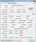 GPU-Z: Intel HD Graphics 4400