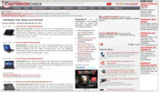 Браузер - стартовая страница NoteBookCheck