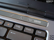 Сенсорные кнопки управления XPS 15.