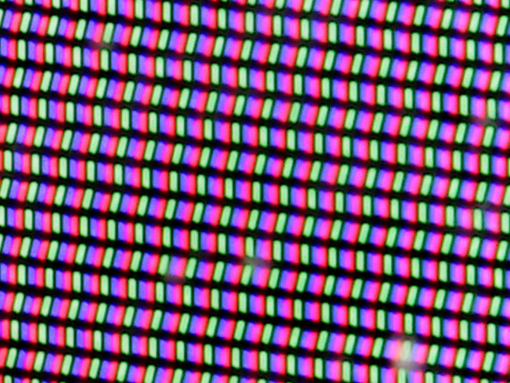 Структура пикселей (плотность 432 PPI)