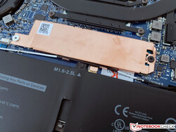 M.2-2280 SSD прикрыт металлической пластиной