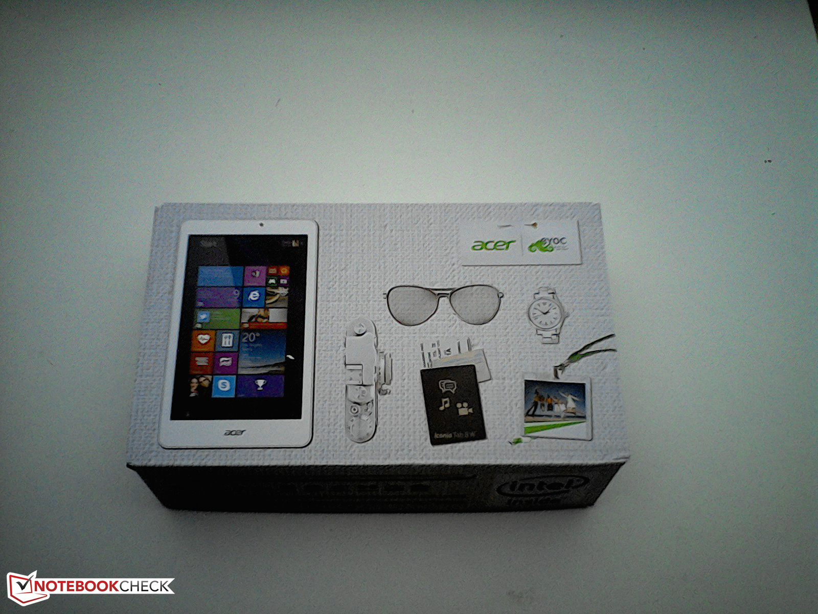 Обзор планшета Acer Iconia Tab 8 W (W1-810) - notebookcheck-ru.com