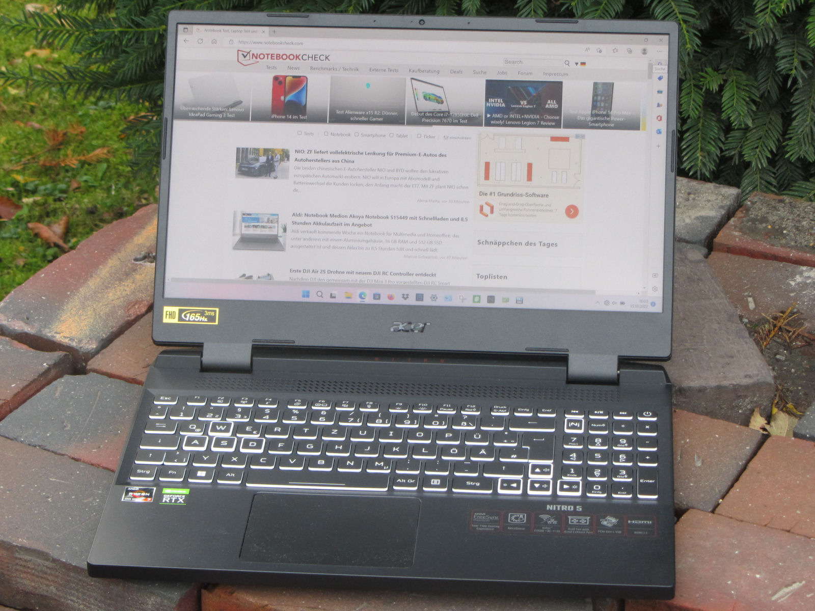 Обзор ноутбука Acer Nitro 5 AN515-46