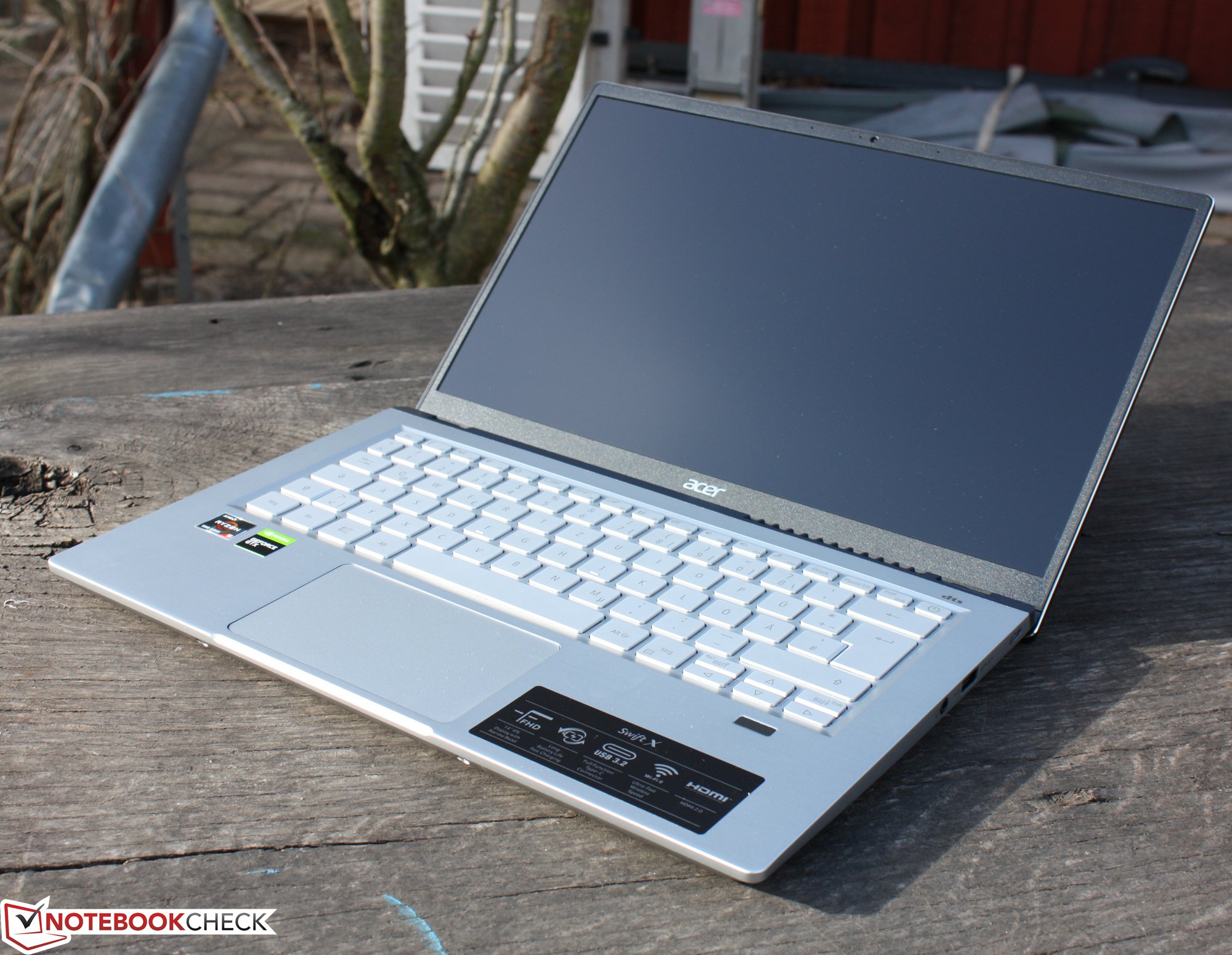 Обзор ноутбука Acer Swift X SFX14