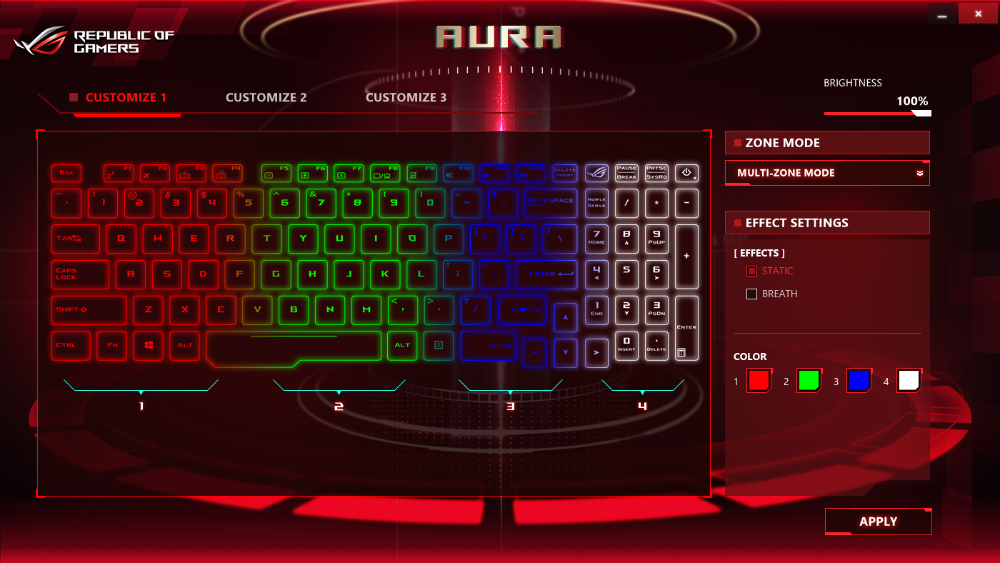 Aura tuf gaming