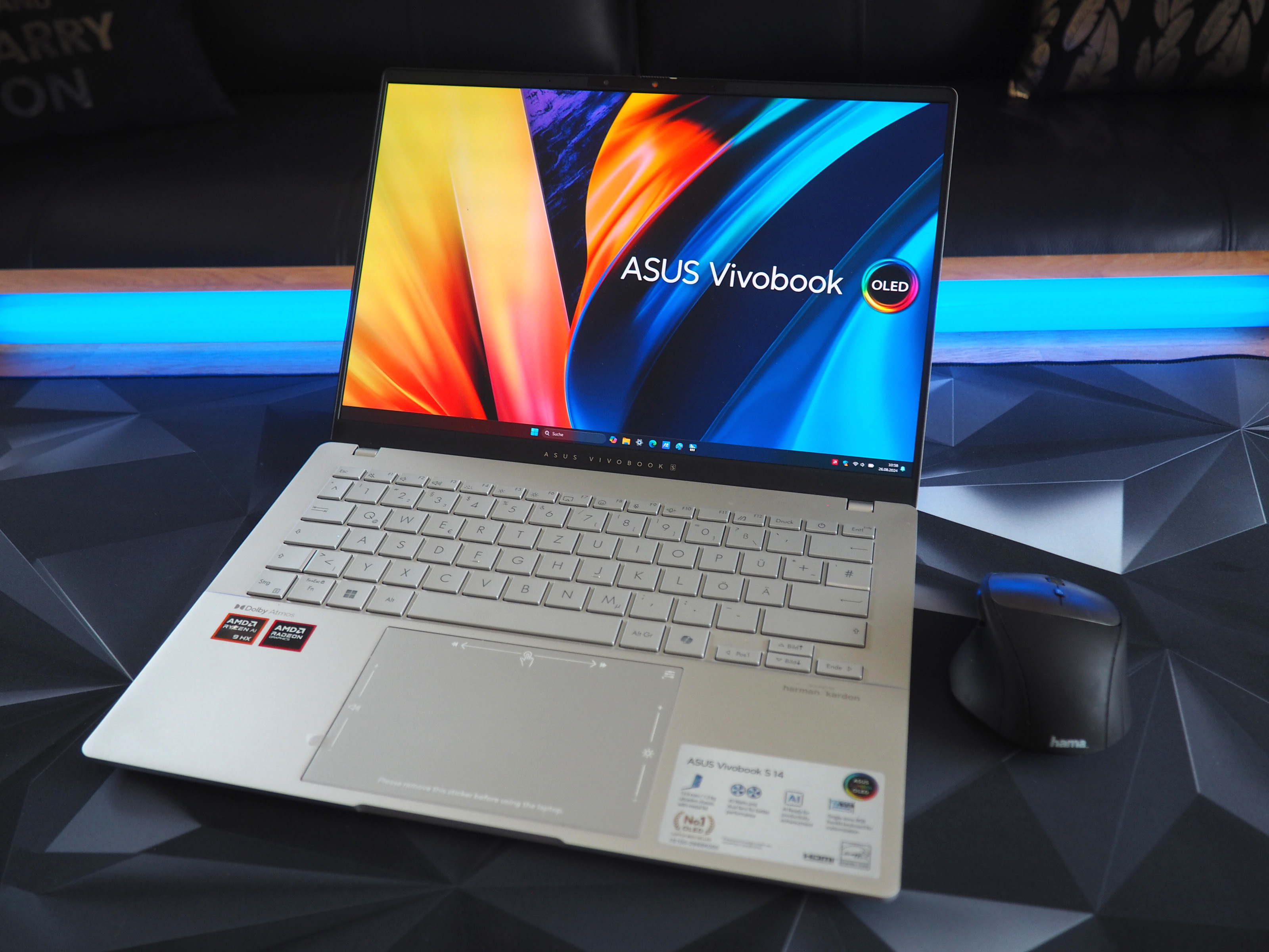 Обзор Asus VivoBook S 14 OLED: Хорошая производительность Ryzen AI