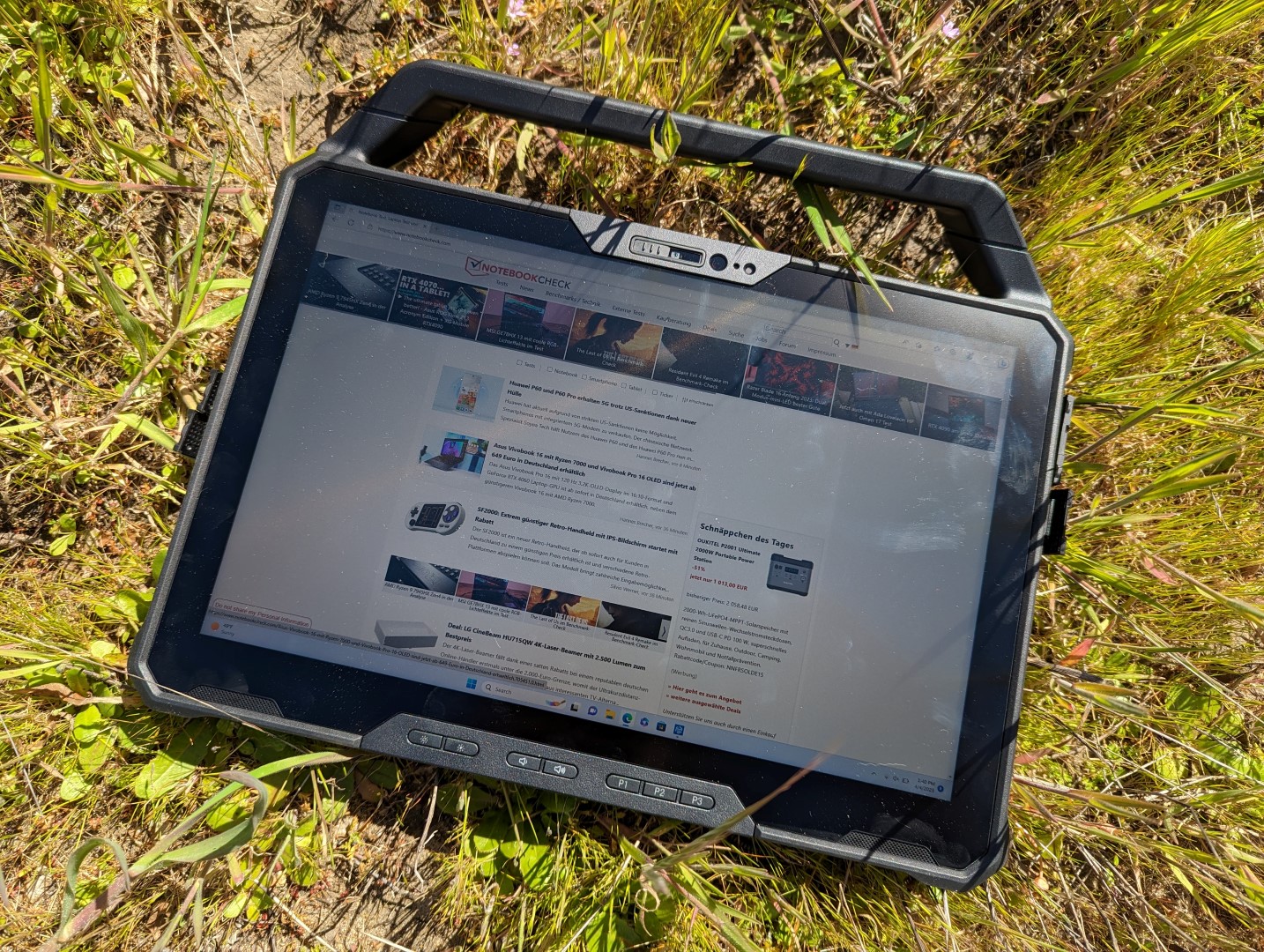 Обзор Dell Latitude 7230 Rugged Extreme: Один из лучших экранов среди защищённых планшетов