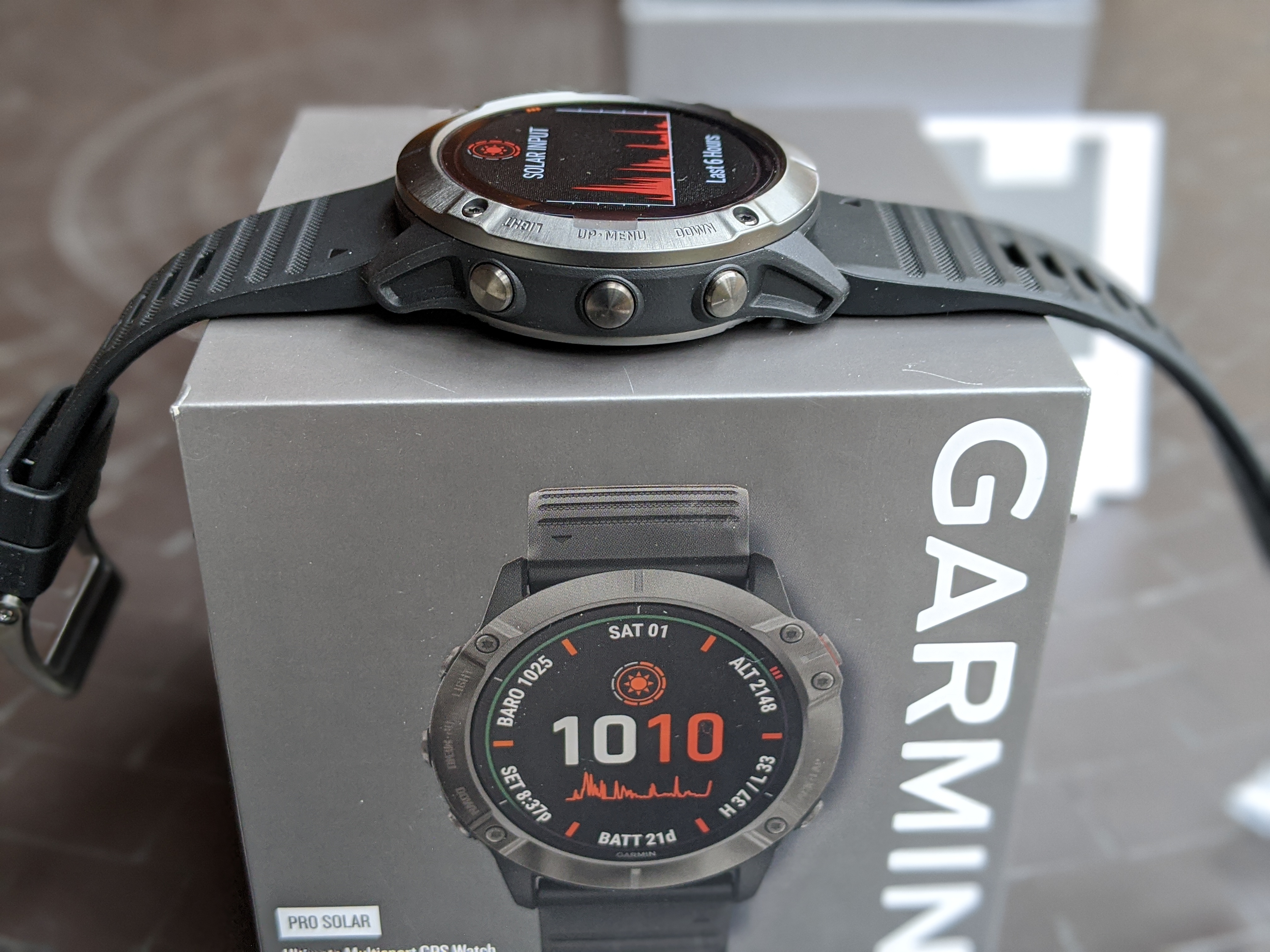 garmin fenix 6x pro solar