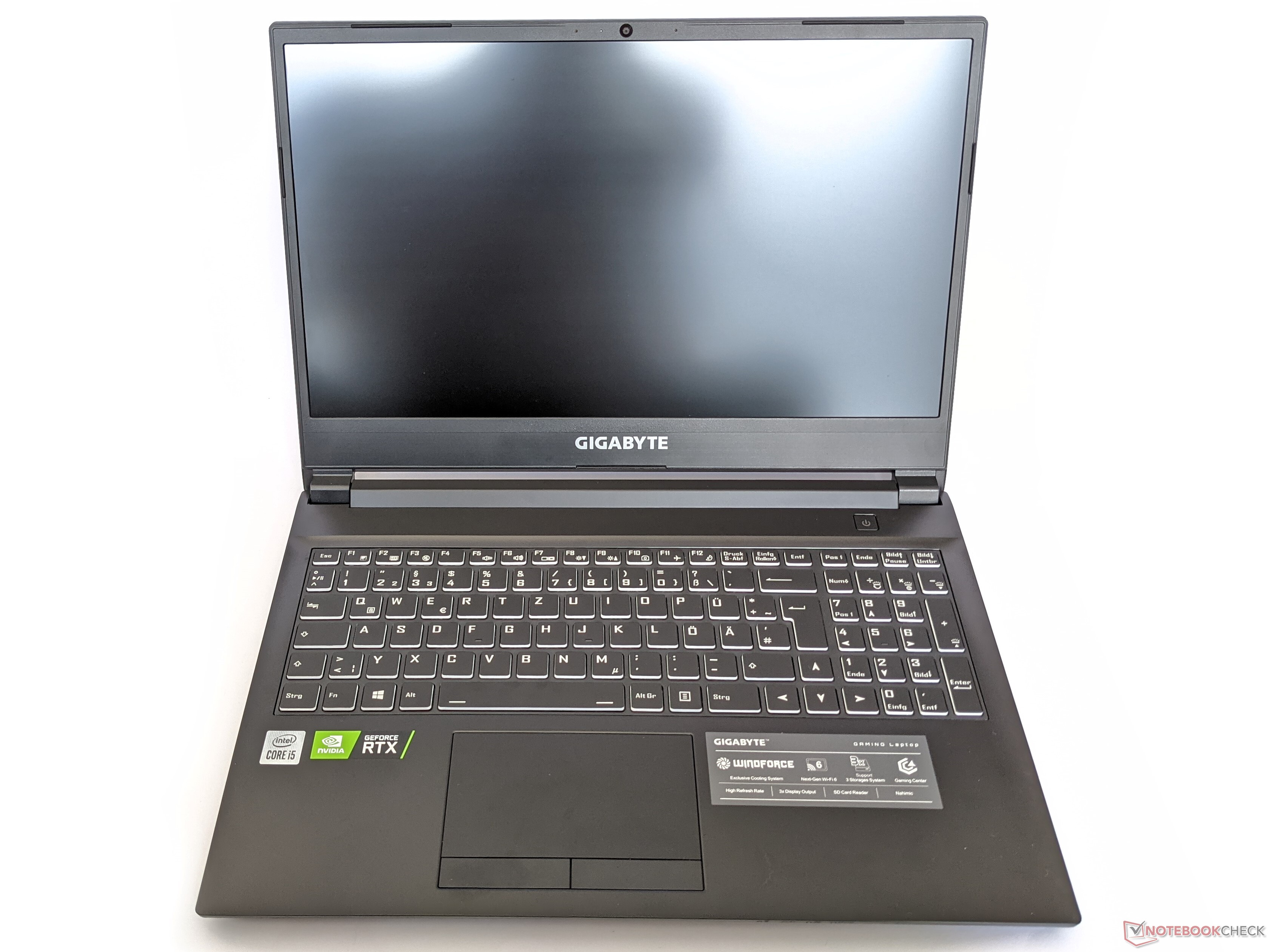 Obzor Noutbuka Gigabyte G5 Kc Notebookcheck Ru Com