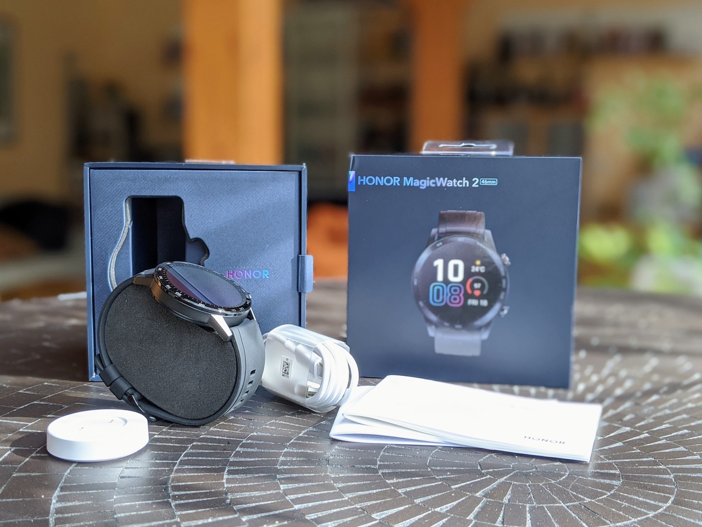 Honor magic watch blue outlet