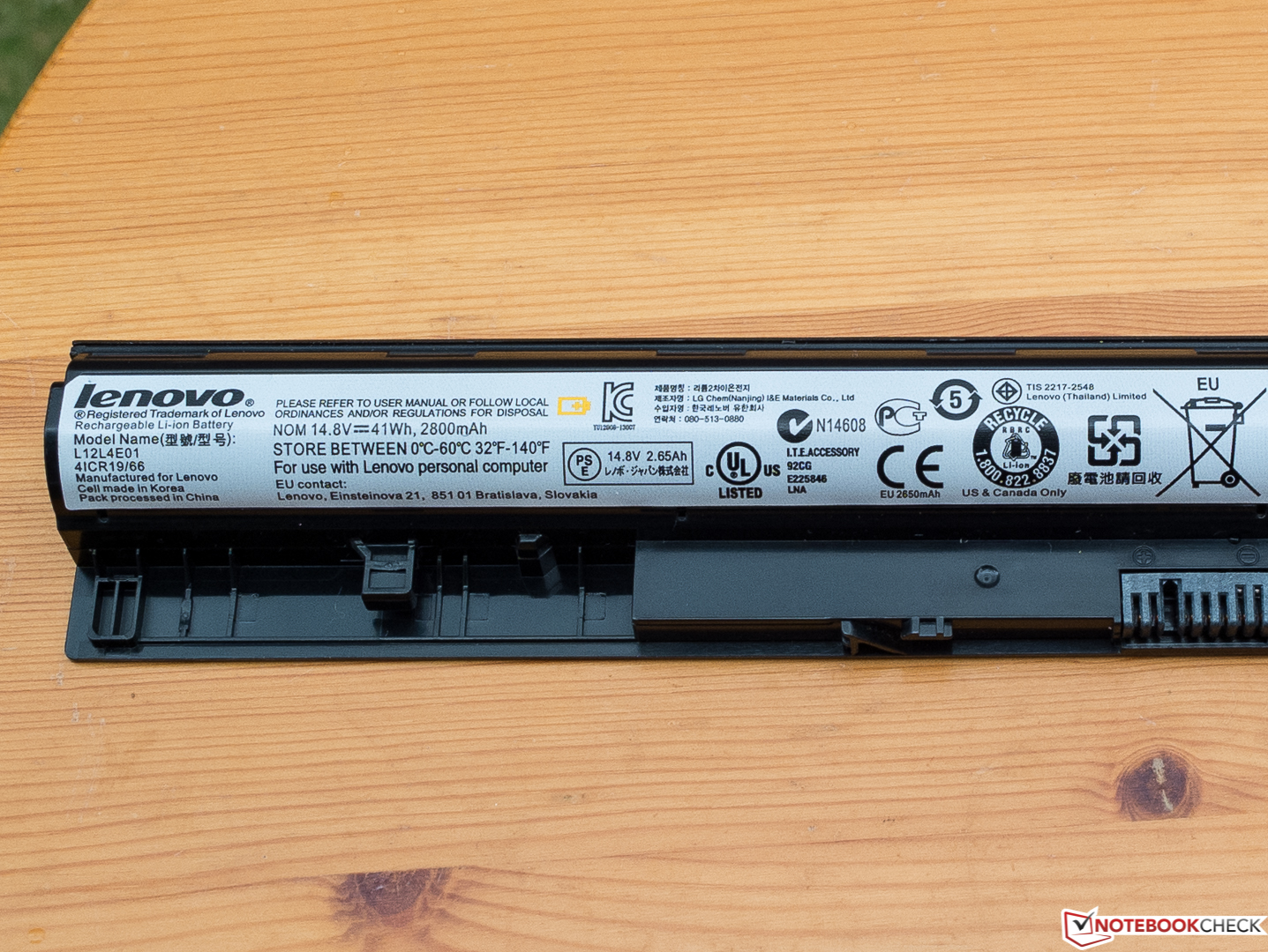 Lenovo z500 аккумулятор